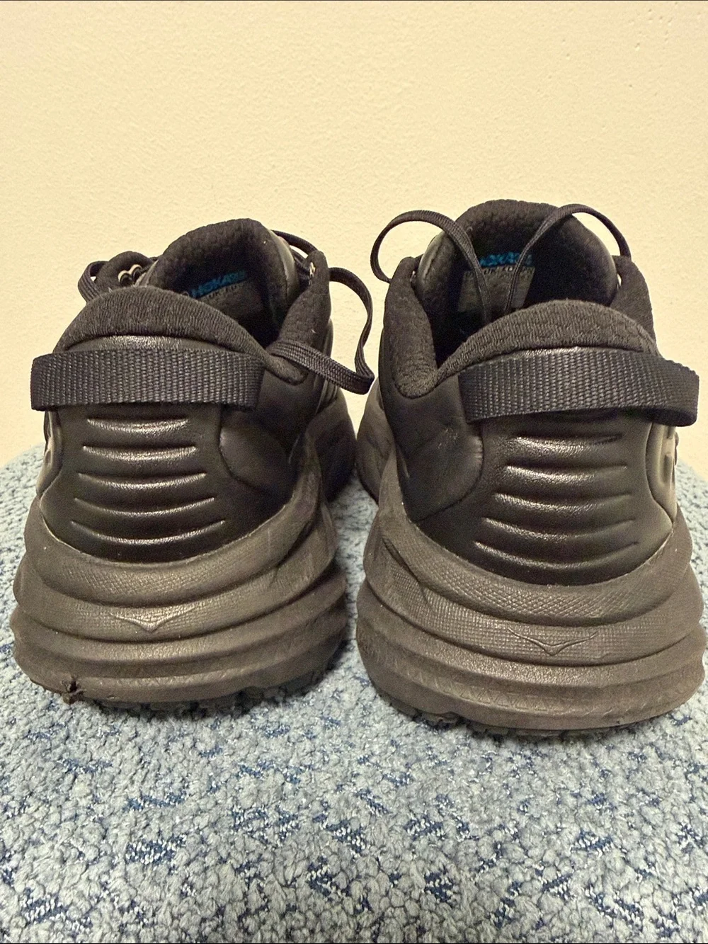 Hoka Bondi Women's Black Max-Cushion Athletic Shoe